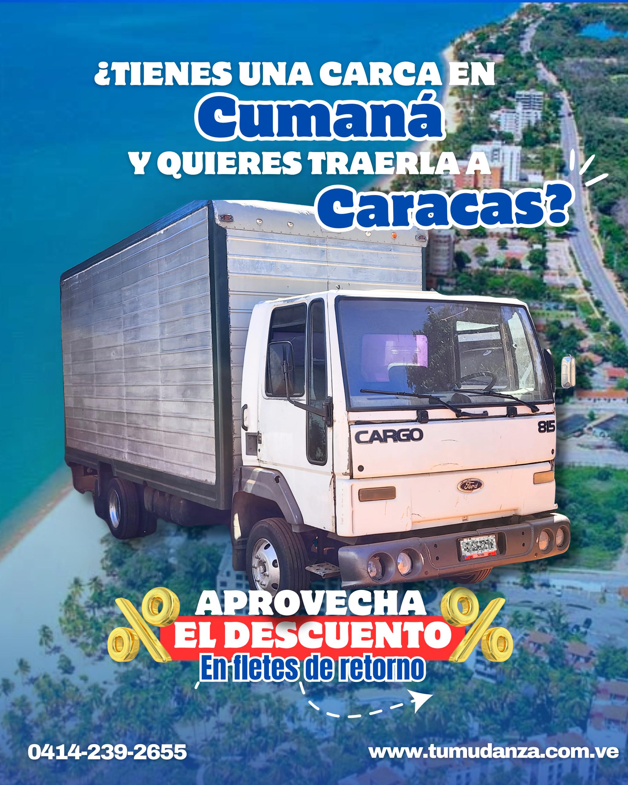 Cumaná - Cobertura de Tu Mudanza